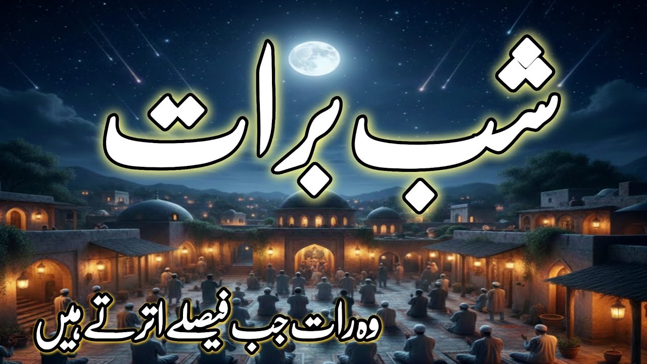  Shab-e-Barat 2026 | The Night When Decisions Are Made |Gulzadi voice 