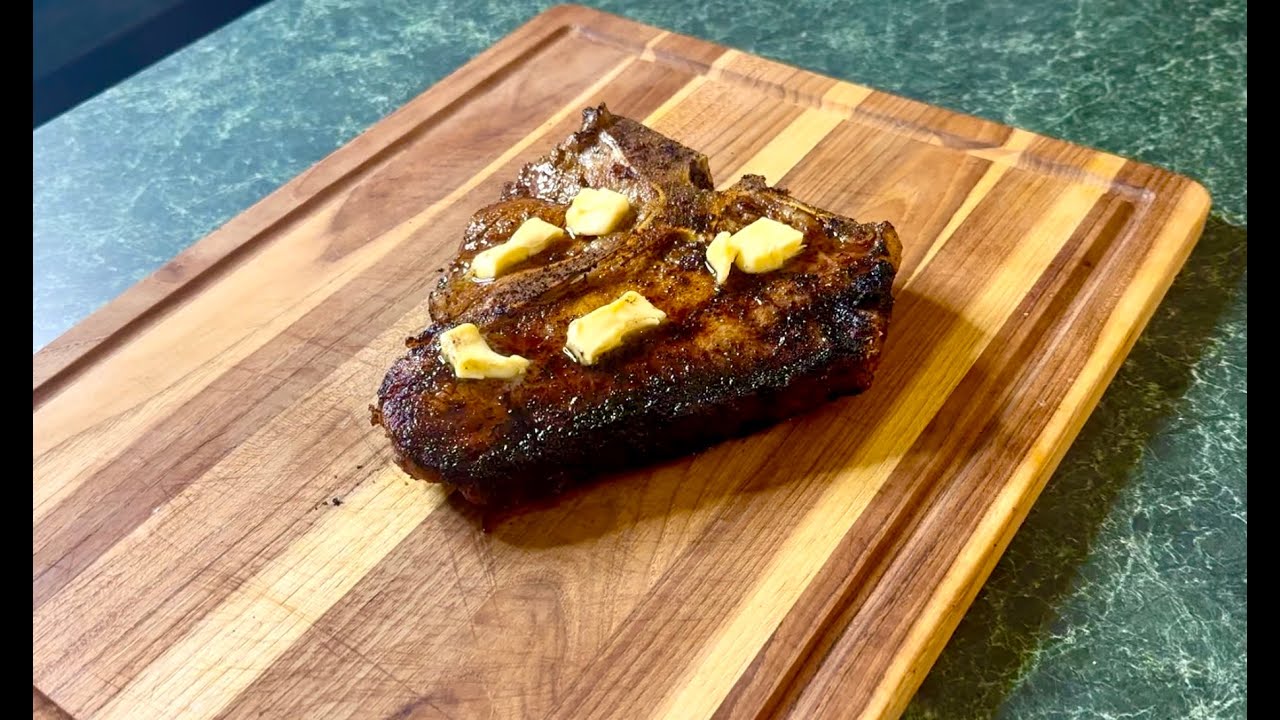 Grilled T-Bone Steak! #steak #grill #cooking