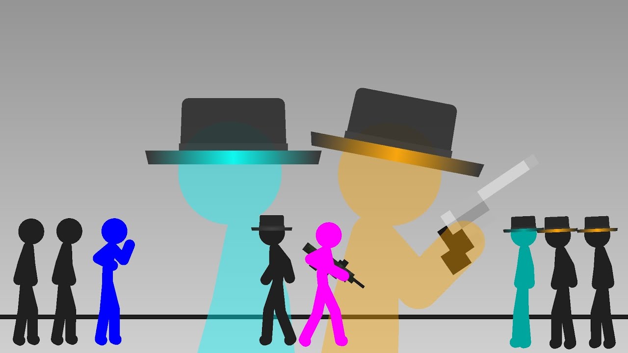 (Stick Nodes) Stickman animation season 1 - All Episodes (1-4) 