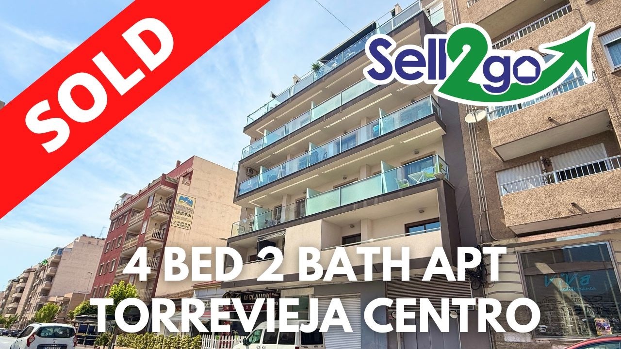 Torrevieja centro - Large apartment 111m2 - FOR SALE - SE VENDE