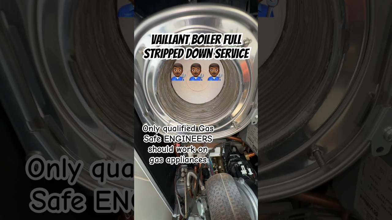 Vaillant boiler full stripped down service #deltainstallltd #plumber #centralheating #gasengineer