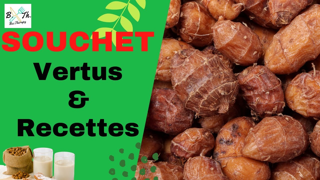 SOUCHET / NOIX TIGREE : VERTUS ET RECETTES II Bectherapy