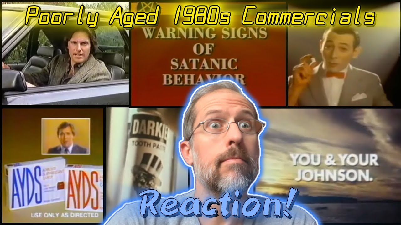 Max cringe in full effect! | Poorly Aged '80s Commercials REACTION!