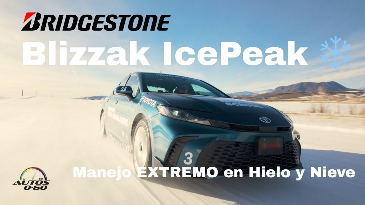 Probamos el NUEVO Bridgestone Blizzak IcePeak ❄️ | Manejo EXTREMO en Hielo y Nieve en Colorado