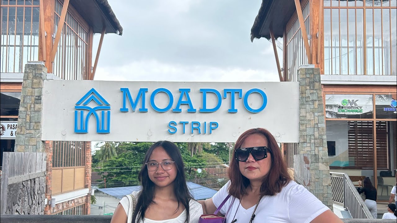 Moadto Strip Mall is nestled between Panglao white Sand Beach Bohol Philippines #fypシ #panglao 