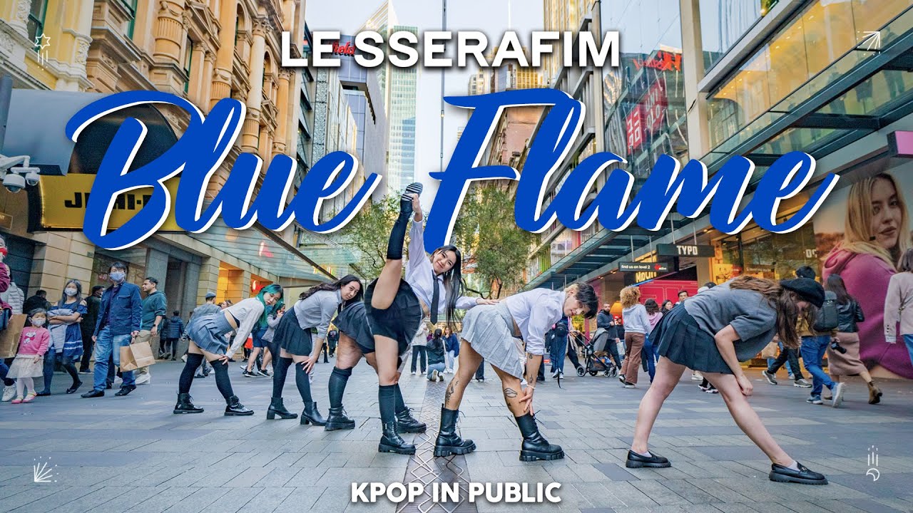 [KPOP IN PUBLIC] LE SSERAFIM (르세라핌) - &lsquo;Blue Flame&rsquo; Dance Cover | One Take | MAGIC CIRCLE AUSTRALIA |