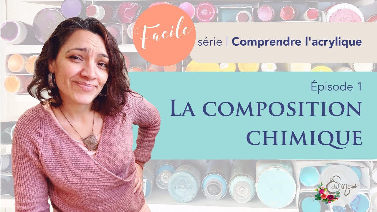 La composition chimique de la peinture acrylique