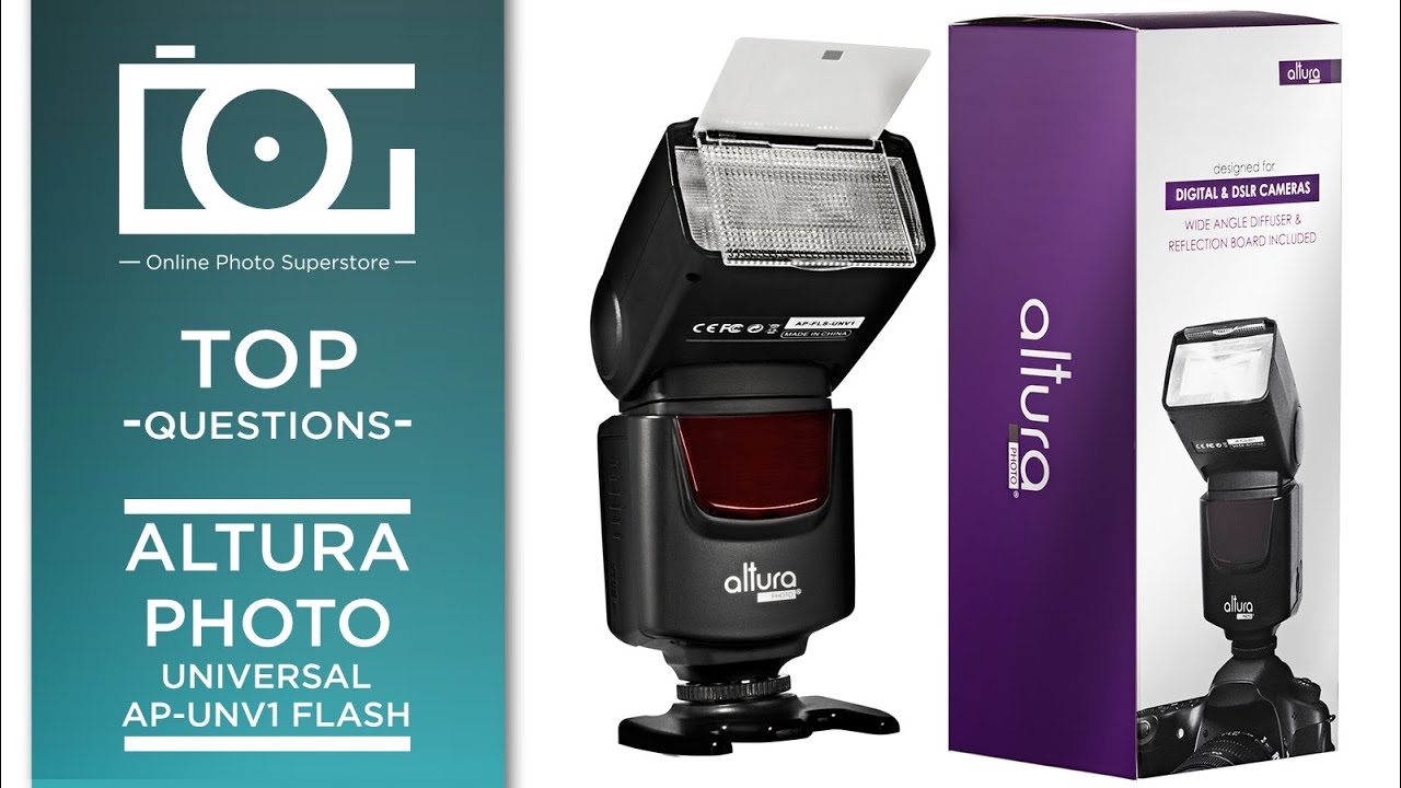 CAMERA TIPS | ALTURA PHOTO Universal AP-UNV1 Flash