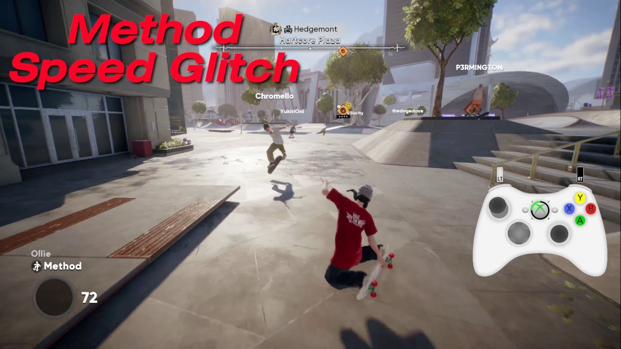 Skate 4 (Skate.) - Учебник - Метод Speed ​​Glitch