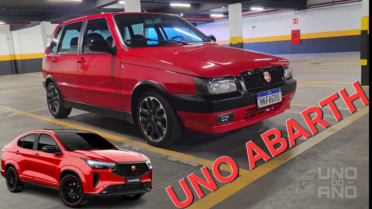 Transformei o Uno no Fastback Abarth 😱🦂