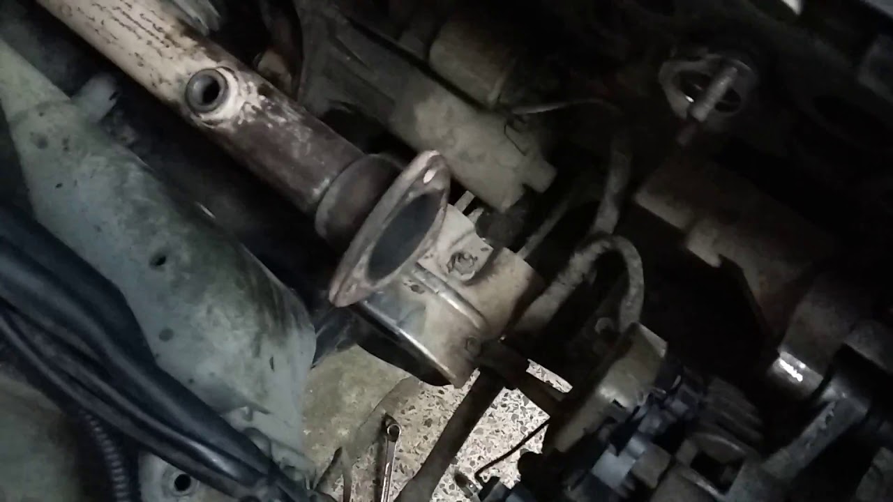 Cambio de juntas de admisión y escape VW gol 1.6 country y pointier  parte 2