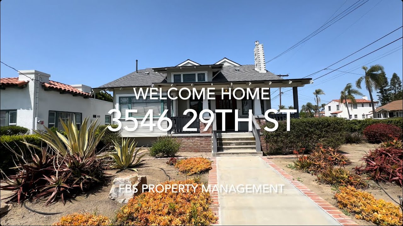 3546 29th Street, San Diego Ca 92104
