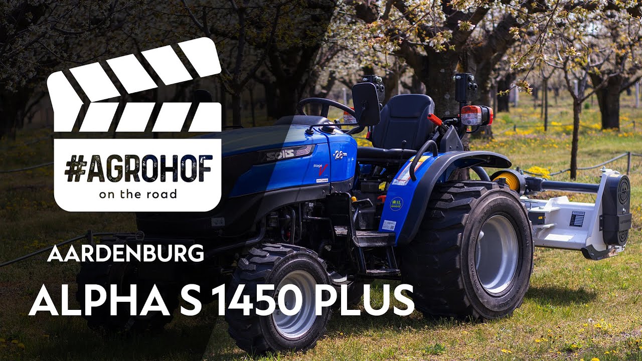 Aardenburg Alpha S 1450 Plus szárzúzó - SOLIS 26