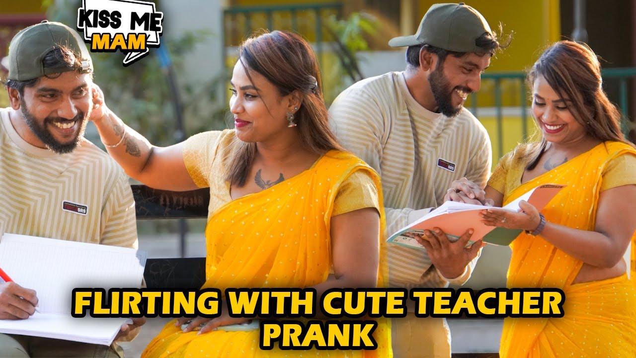Flirting With Cute Teacher Prank👩‍🏫❤😘 | Kovai Kusubu | Kovai 360*