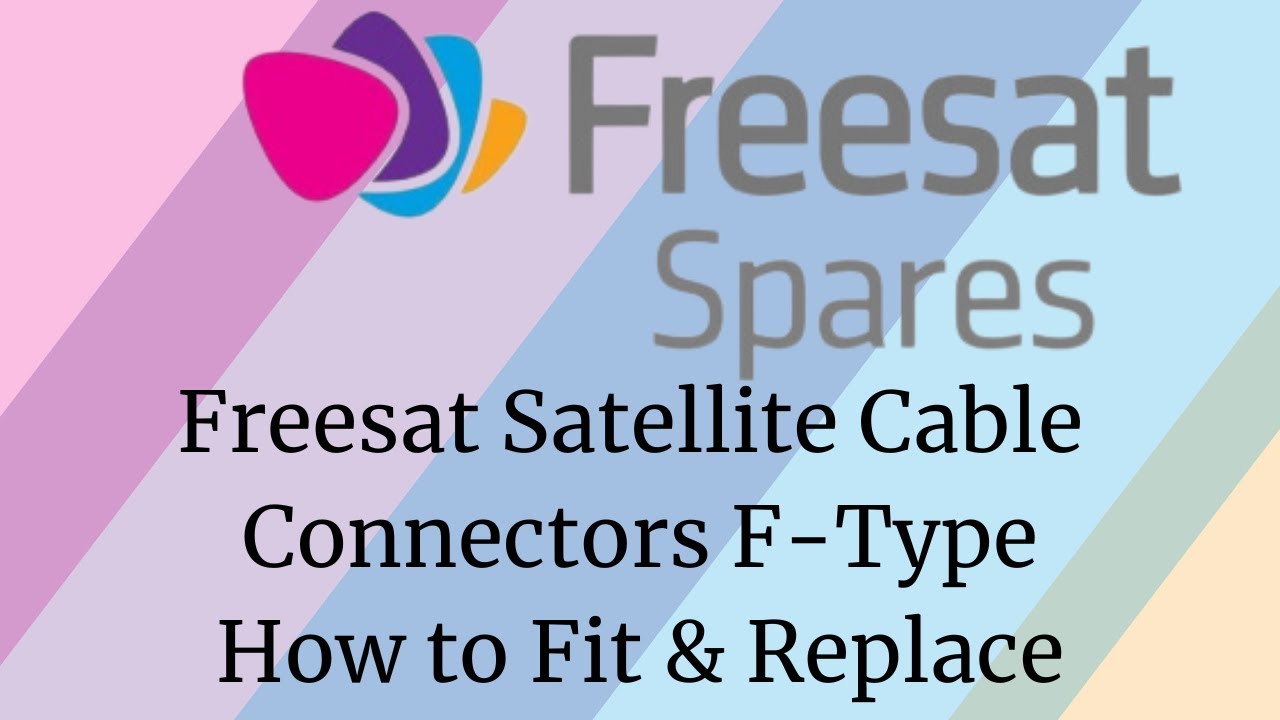 Как установить спутниковые разъёмы Sky и Freesat — винтовые разъёмы F-типа на коаксиальные кабели...
