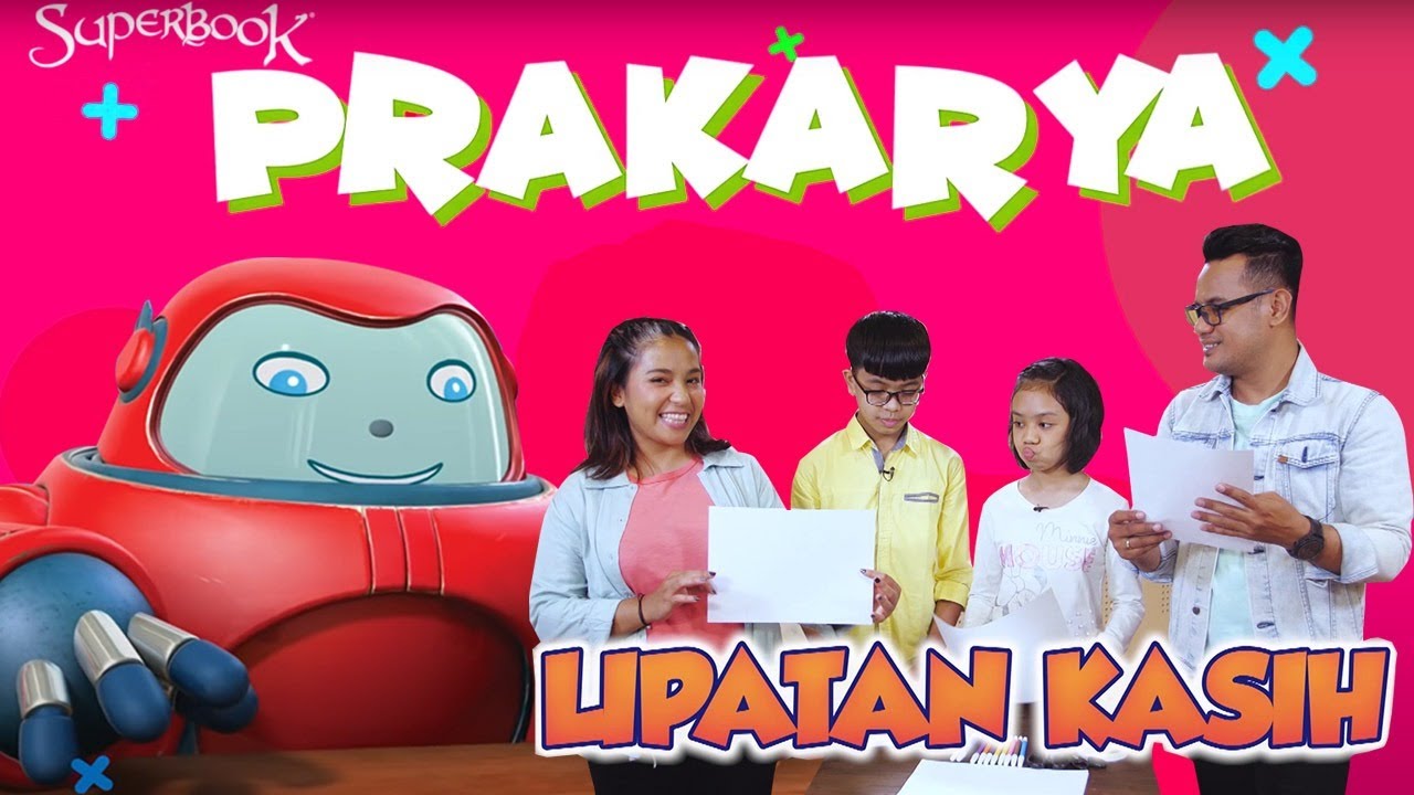 MEMBUAT PRAKARYA LIPATAN KASIH  - #SuperPrakarya