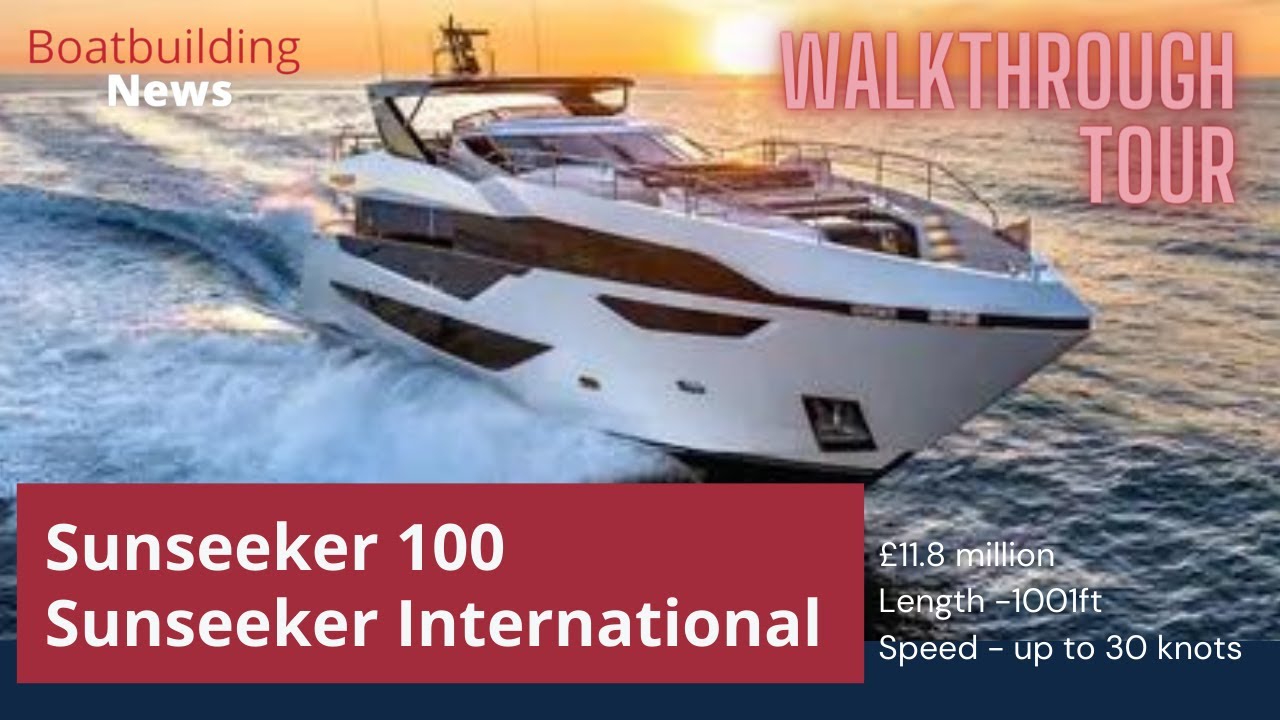 👀 £11.8 million!!!! Sunseeker 100 YACHT TOUR