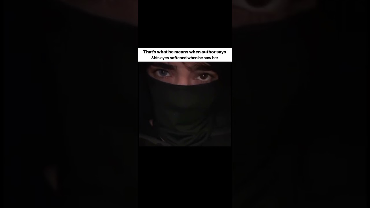 His eyes softened #4uh#aesthetic#dark#eyes#edit#viral