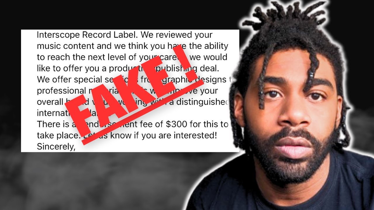 EXPOSED: Underground Rapper Calls Out Sony Music Scam, Interscope Records and Fake Record Labels
