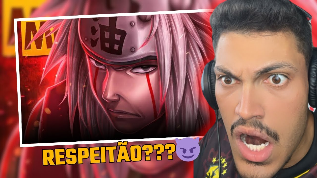 (RESPEITÃO??😈) DÃOSUJO REAGE: Tipo Jiraya 2 😏(Naruto) | Prod. Sidney Scaccio | MHRAP
