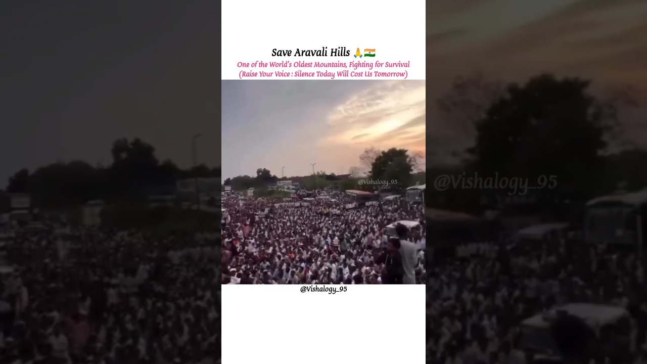 Save Aravali Hills🙏🇮🇳 #aravali #vishalogy_95 #rajasthan #shortvideo #india #savearavali