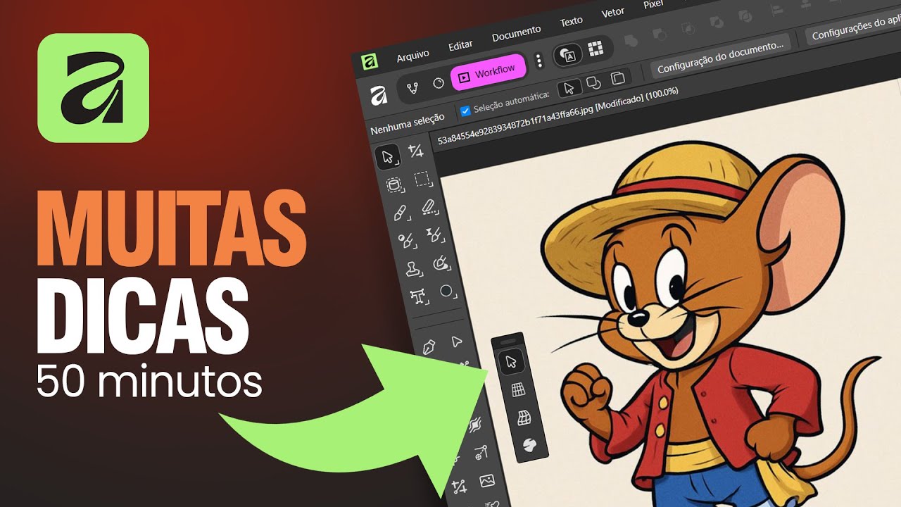 Quase ninguém ensina vetorização desse jeito no Affinity Designer