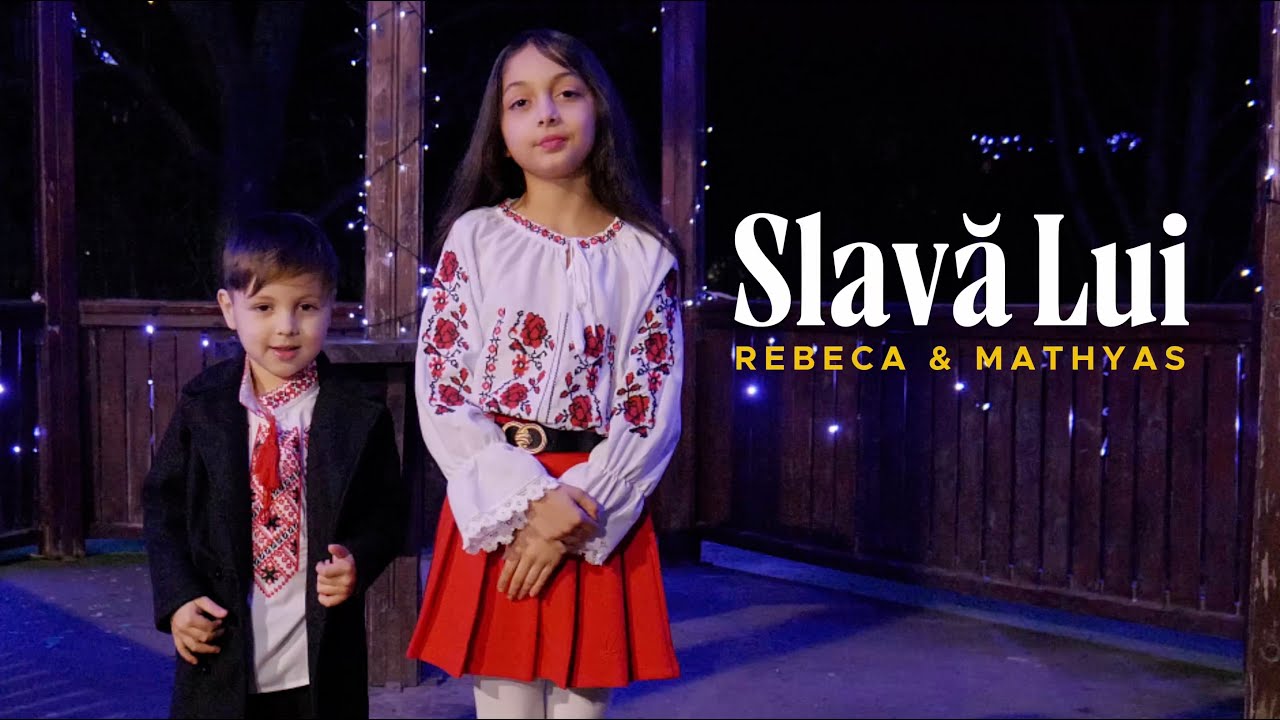 SLAVĂ LUI &ndash; REBECA ȘI MATHYAS DIN BĂRBULEȘTI (COLIND 🌟 2025)
