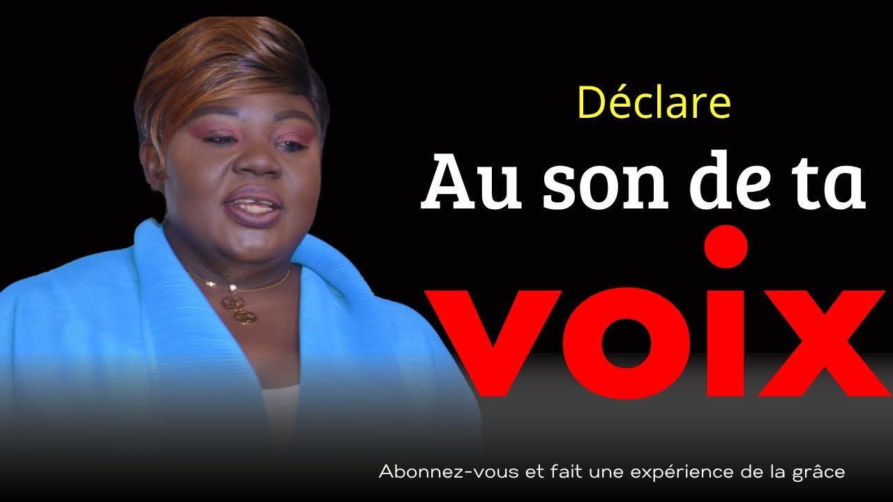 🔴AU SON DE MA VOIX | Je sais que tu es avec moi  | Serv. B. Wazolua