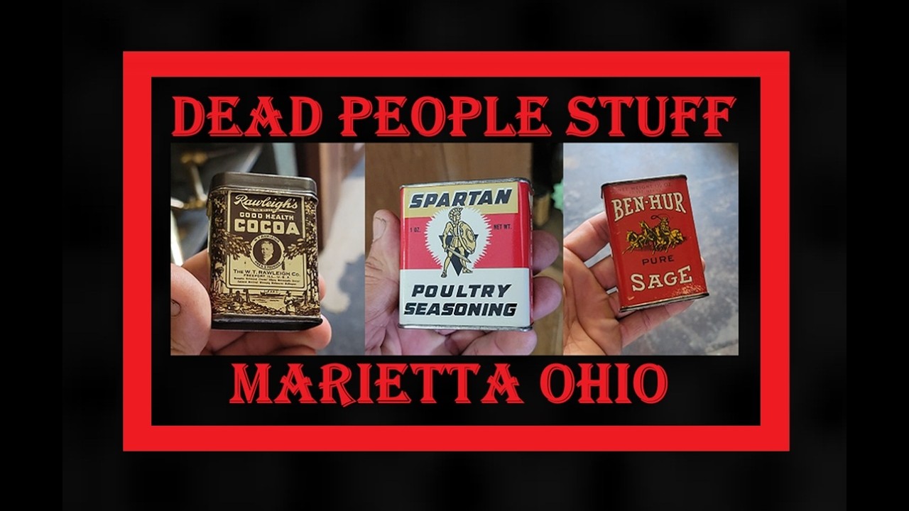 Dead People Stuff &mdash; Антикварный магазин &mdash; Мариэтта, Огайо &mdash; Жестяные банки &mdash; Керамика &mdash; Стеклянны...