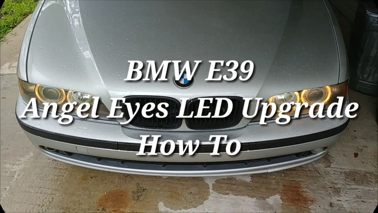 BMW E39 Angel Eye LED Upgrade how to