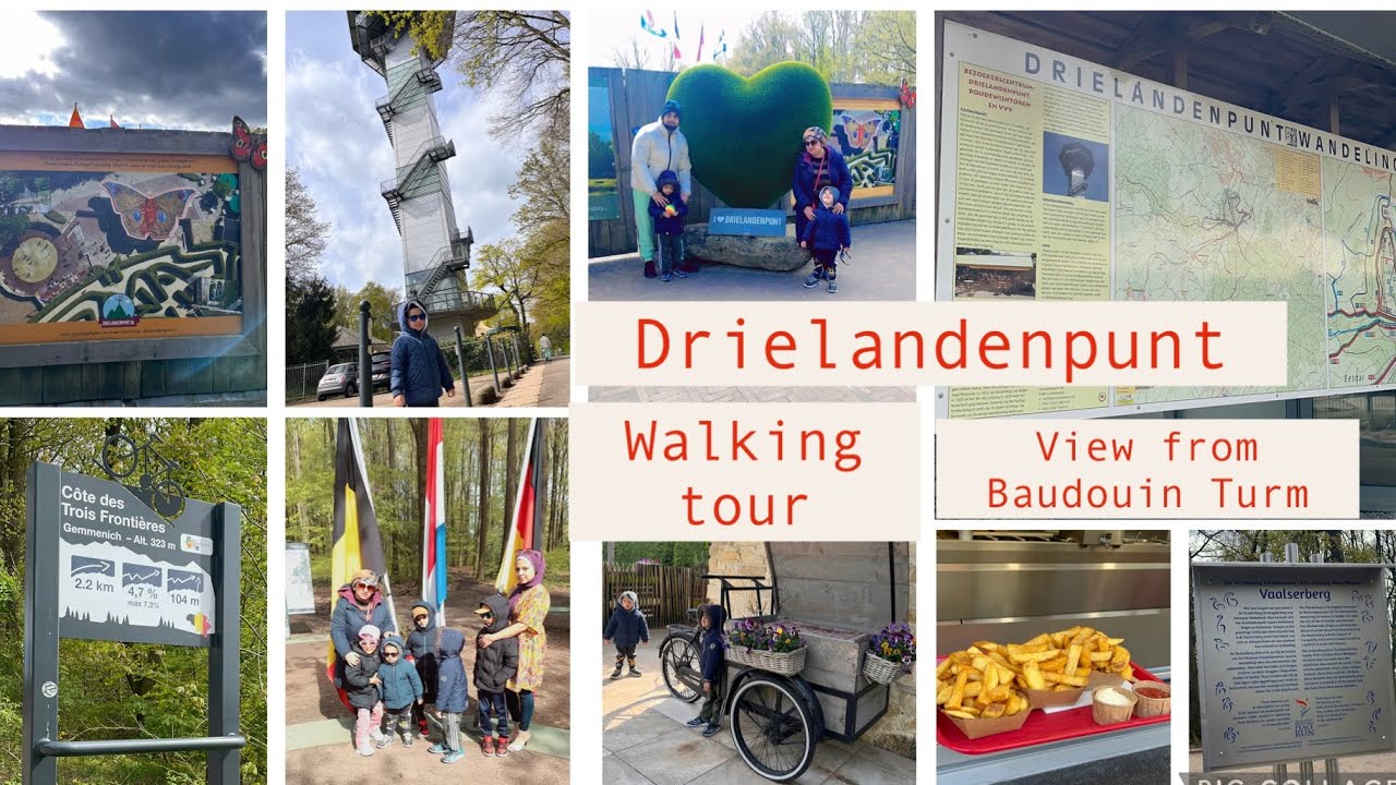 Drielandenpunt Three Country Point Baudouin Turm #germany #holland #belgium #threecountriespoint