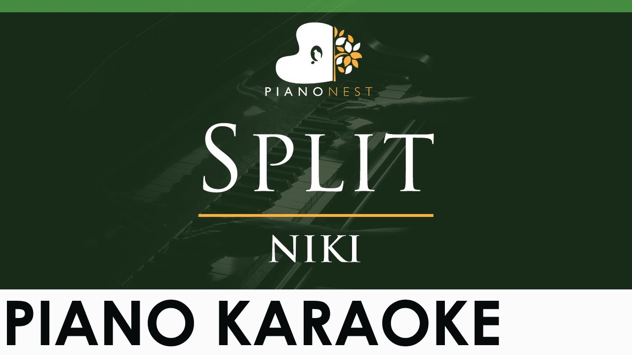 NIKI - Split - LOWER Key (Piano Karaoke Instrumental)