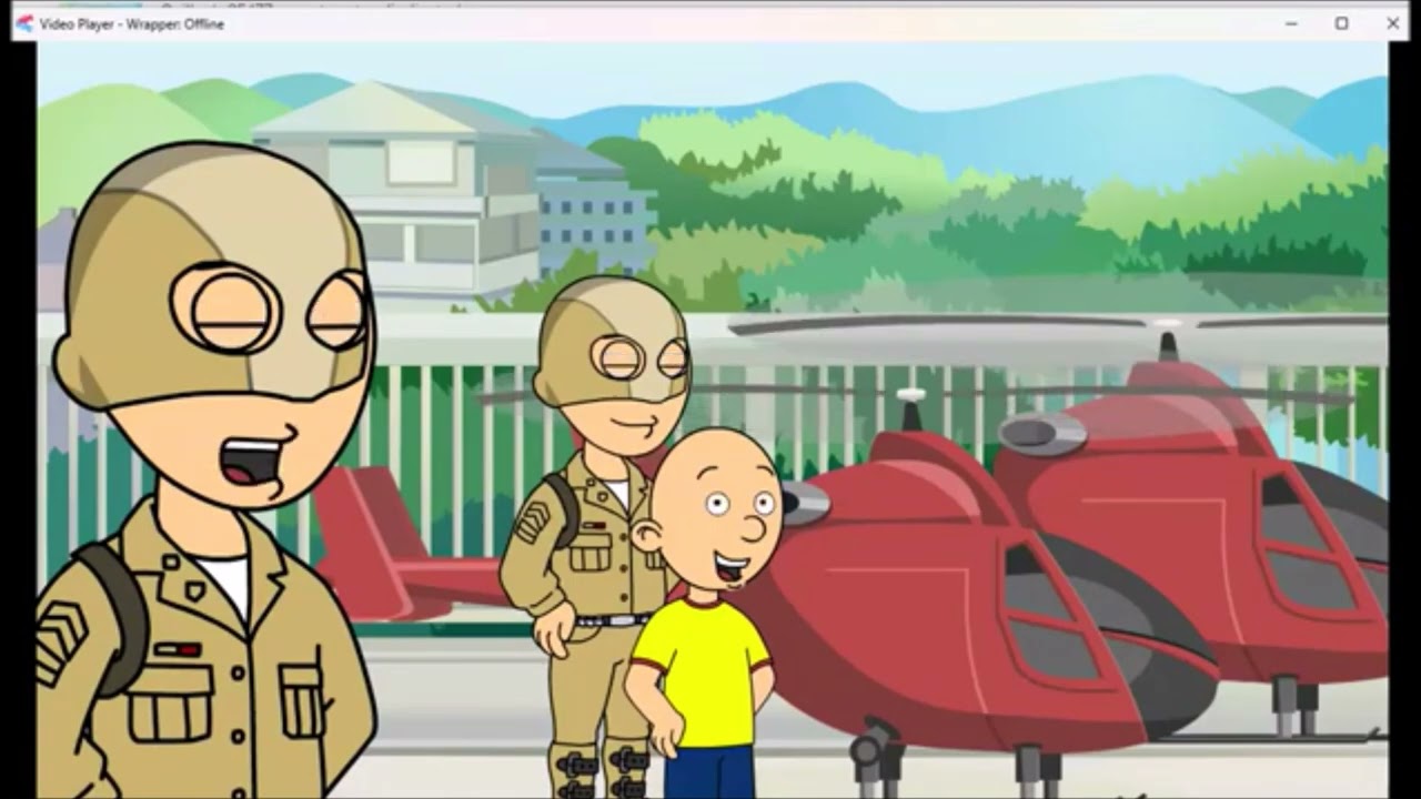 Caillou's Parents and Rosie (@samster5677's version) gets arrested: The Movie