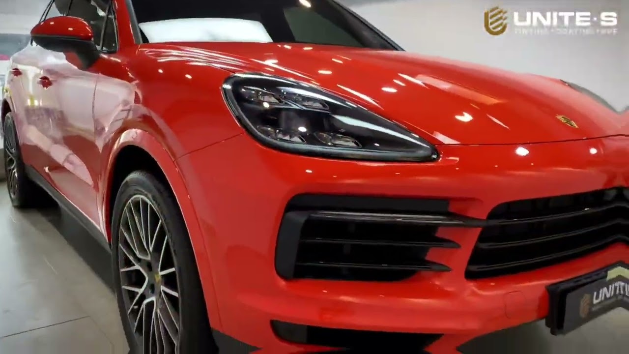 Porsche Cayenne full car protected by Unite S Car Care #PorscheCayenne #UniteSCarCare