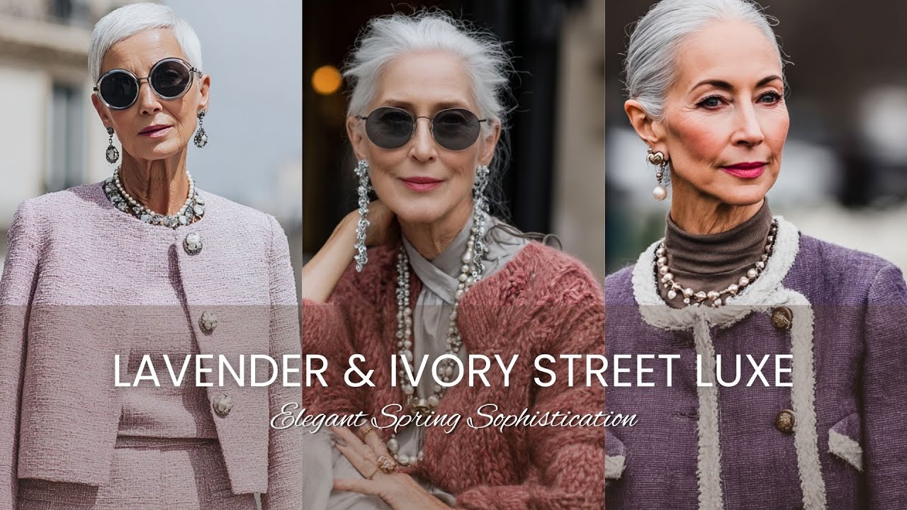💜 CHANEL Spring/Summer 2026 🤍 Lavender & Ivory Street Luxe: Elegant Spring Sophistication ✨