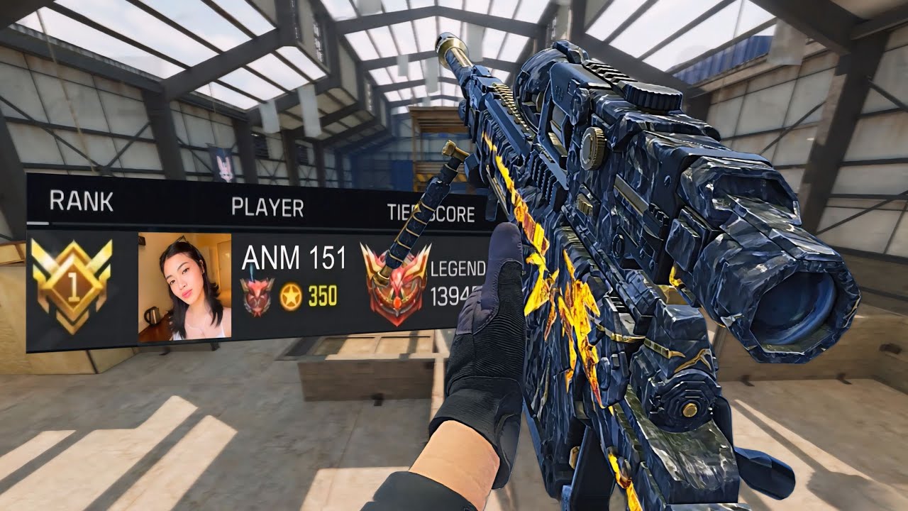 I 1v1’d The Best PRO Female Sniper in CODM