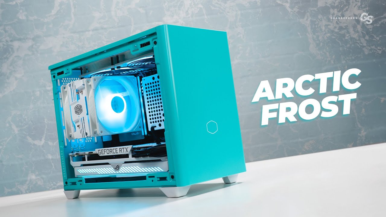 ARCTIC FROST: RTX 3080 Cooler Master NR200 Build