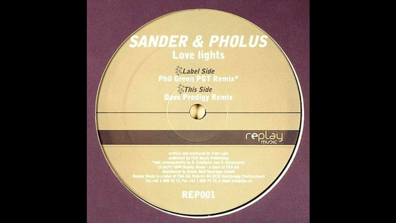 Sander & Pholus - Love Lights (Phil Green PGT Remix)