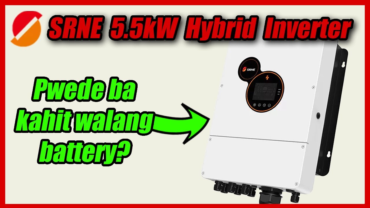 SRNE Off-Grid/Grid-Tie Hybrid Inverter Testing