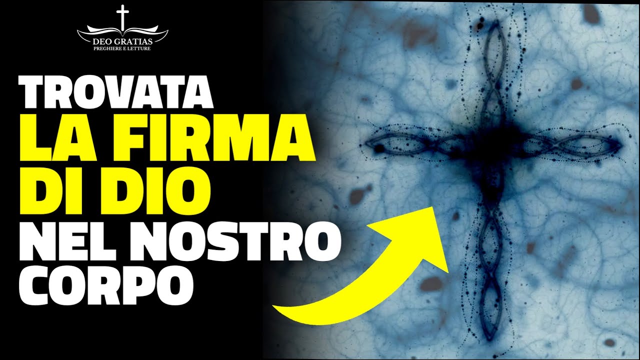 Individuata la firma di Dio nel corpo dell'uomo! Straordinaria scoperta della presenza di Dio