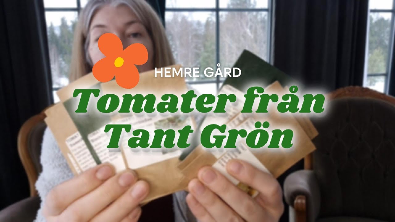 ”Drömtomater på väg! 🍅 Det här ska jag odla i år”