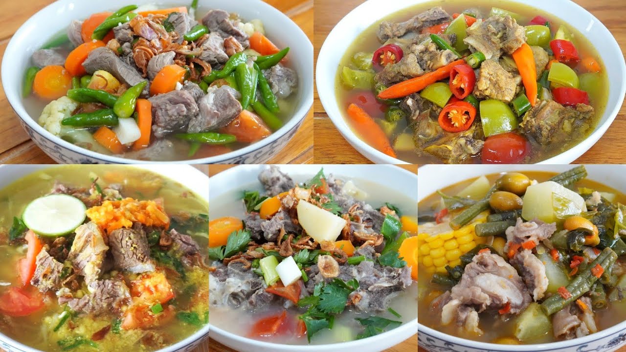 KUAHNYA SEGER !! 5 RESEP MASAKAN DAGING TANPA SANTAN