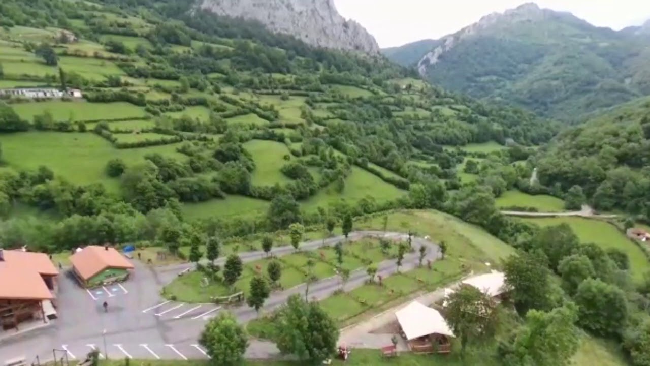 Camping Los Arrudos a vista de pajaro