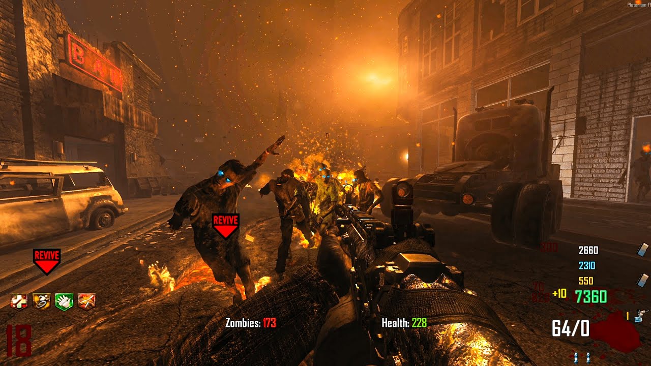 TRANZIT 8 PLAYERS | BLACK OPS 2 ZOMBIES GAMEPLAY (NO COMMENTARY)