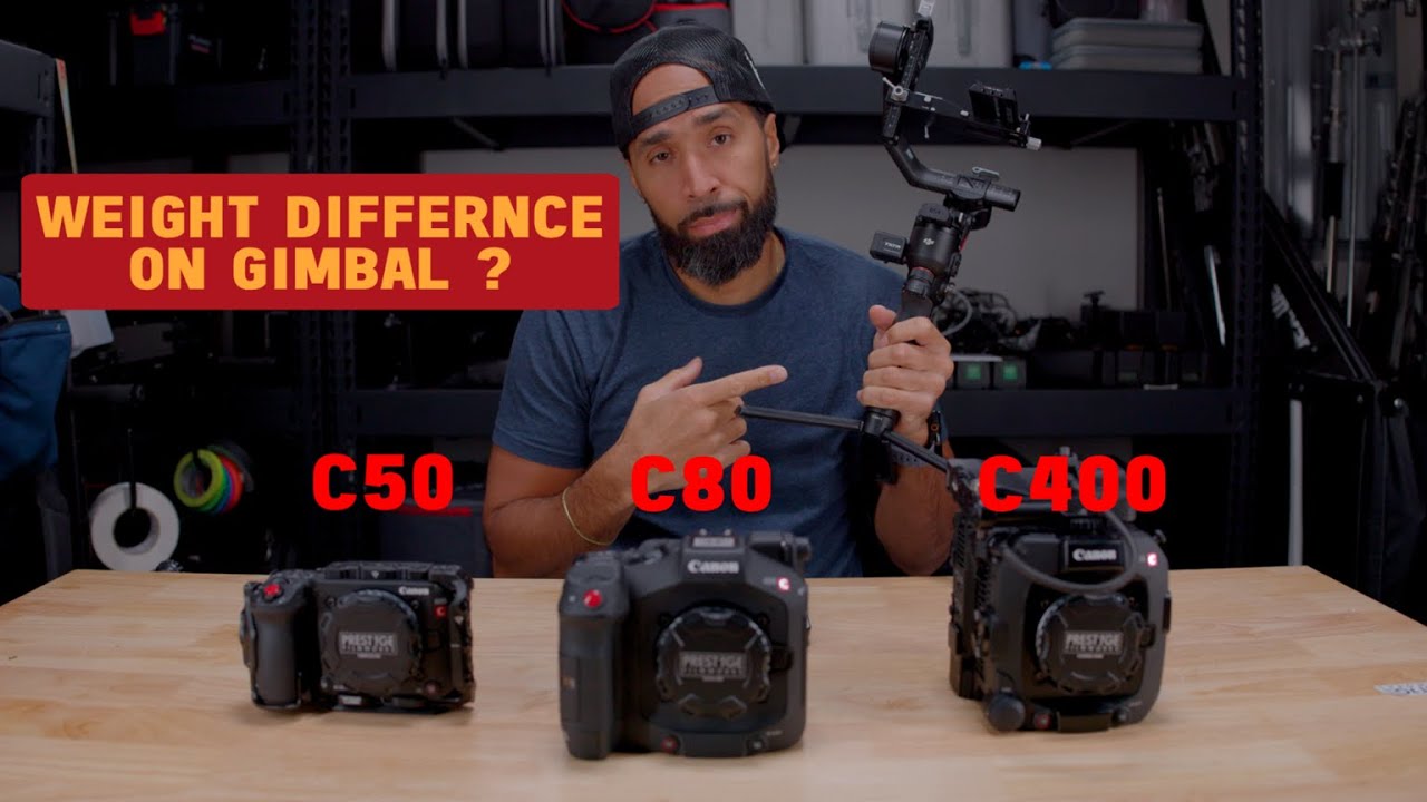 Clearly the Canon EOS C50 is s drastic difference between the C80 & C400 on a gimbal right ?! Hmmm