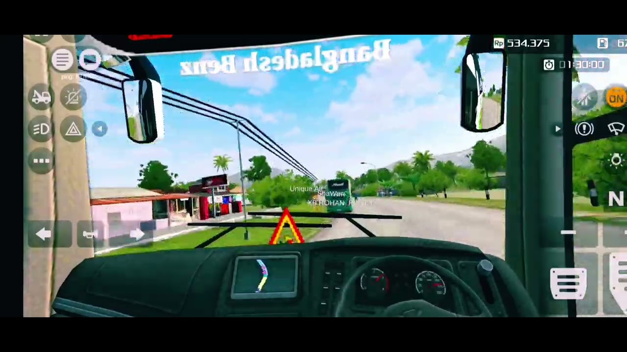 Lal Shobuj Vs Shamoly Vs Hanif Vs Econo.Bus Simulator Indonesia.