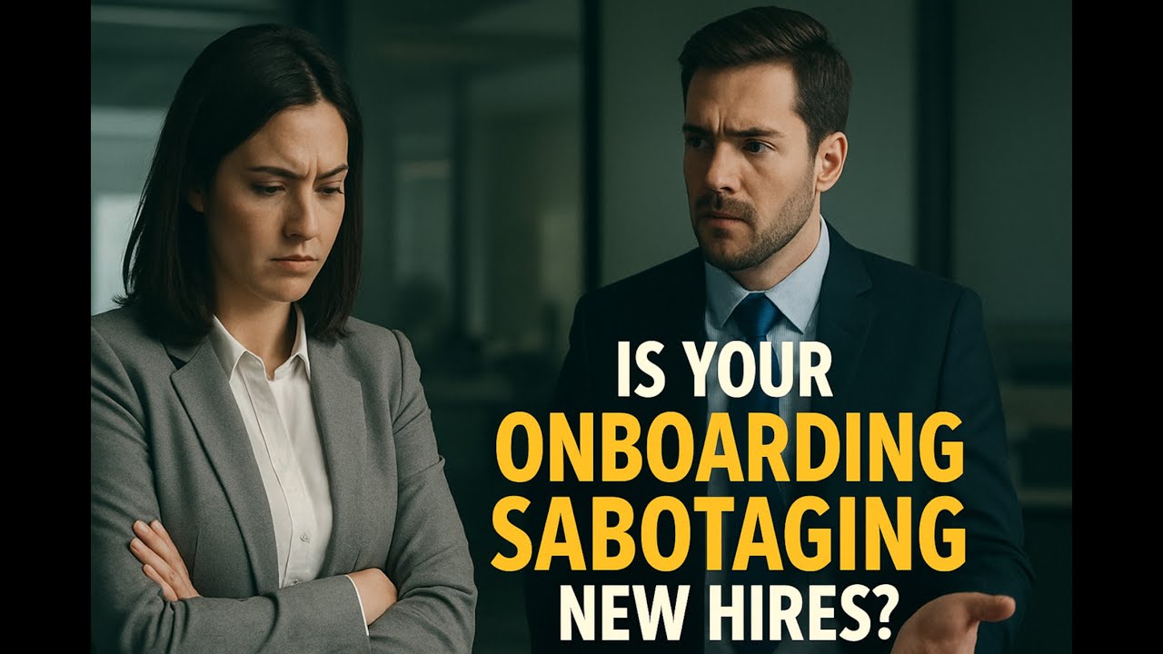 Is Your Onboarding Sabotaging New Hires?