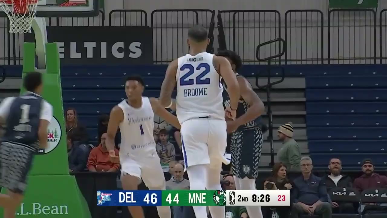 11/21 Delaware Blue Coats Highlights vs Maine Celtics