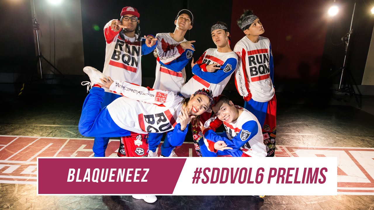 Blaqueneez | Front Row | Singapore Dance Delight Vol. 6 Prelims 2016 | RPProductions