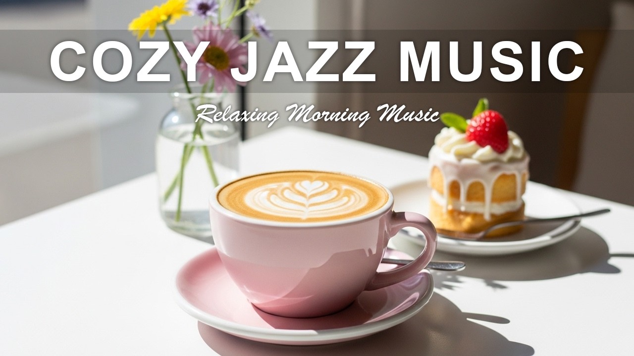 Cozy Jazz Music ☕ Relaxing Bossa Nova Instrumental and Relaxing Jazz Cafe Music for Studying.